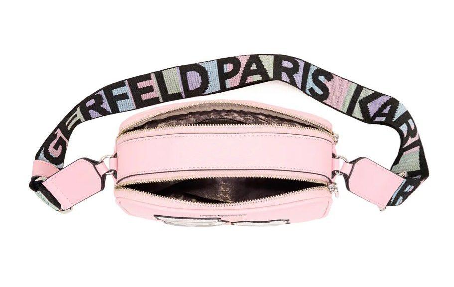 Bolsa Crossbody Karl Lagerfeld Rosa