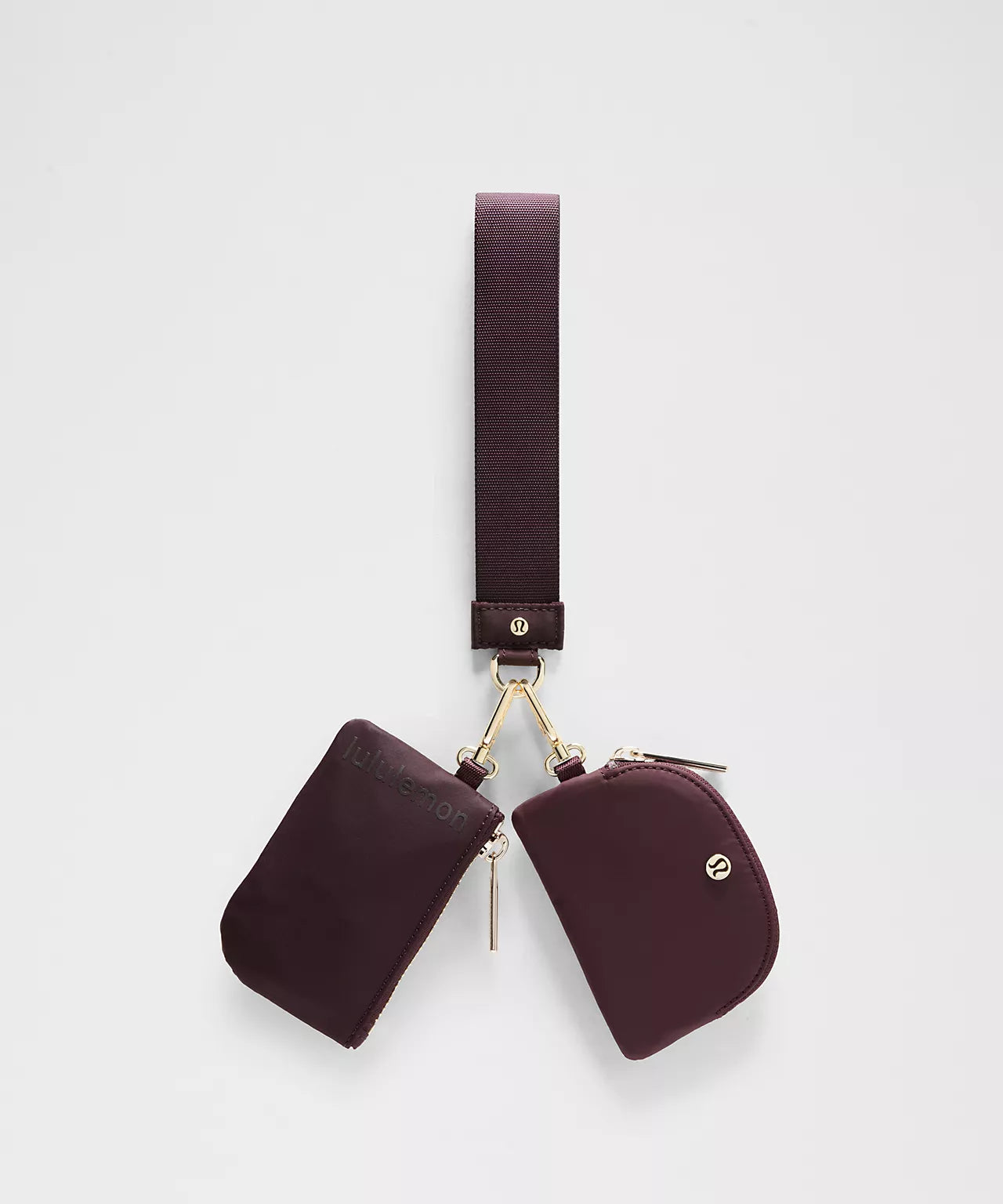 LULULEMON MUÑEQUERA CON DOBLE BOLSO